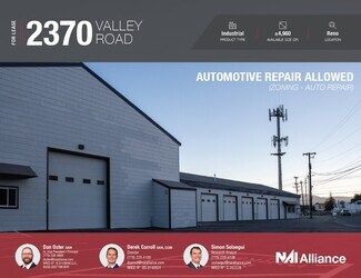Plus de détails pour 2370 Valley Rd, Reno, NV - Industriel/Logistique à louer