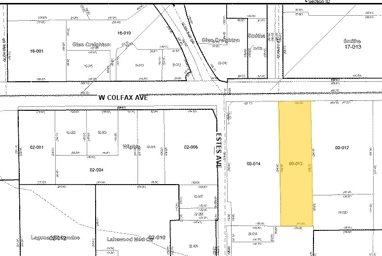 8700 W Colfax Ave, Lakewood, CO à louer - Plan cadastral – Image 3 sur 38