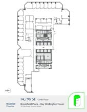 181 Bay St, Toronto, ON à louer Plan d’étage– Image 1 sur 1