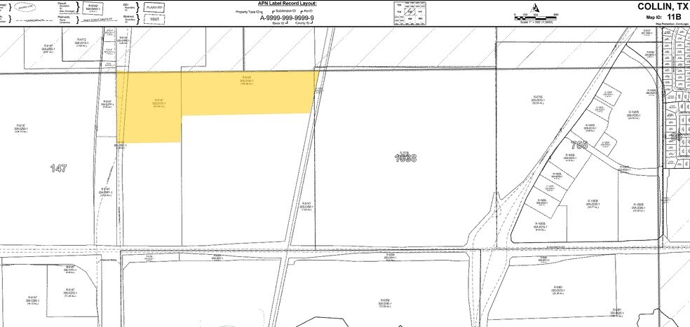 US Hwy 380, Prosper, TX à vendre - Plan cadastral – Image 2 sur 2