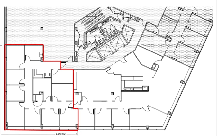1666 Connecticut Ave NW, Washington, DC à louer Plan d’étage– Image 1 sur 1