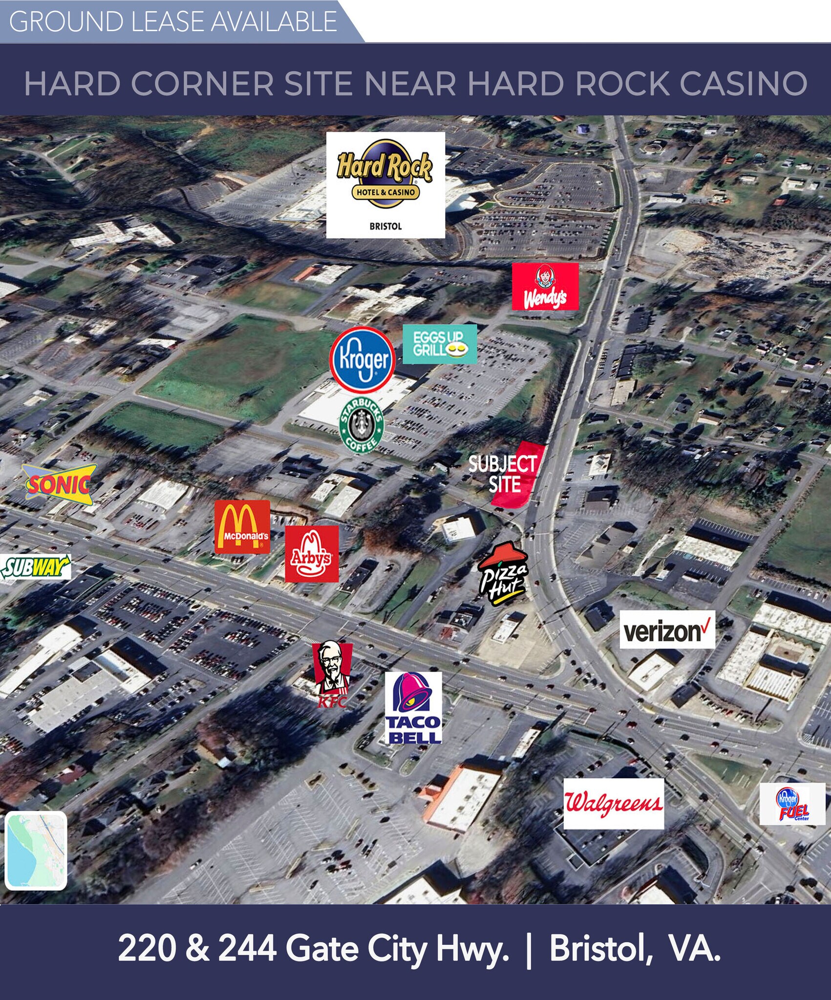 244 Gate City Hwy, Bristol, VA à louer Photo principale– Image 1 sur 2