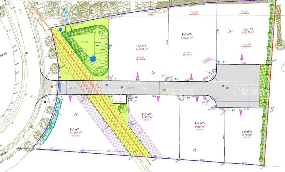 Terrain dans Crevin à vendre - Plan d’étage – Image 2 sur 7