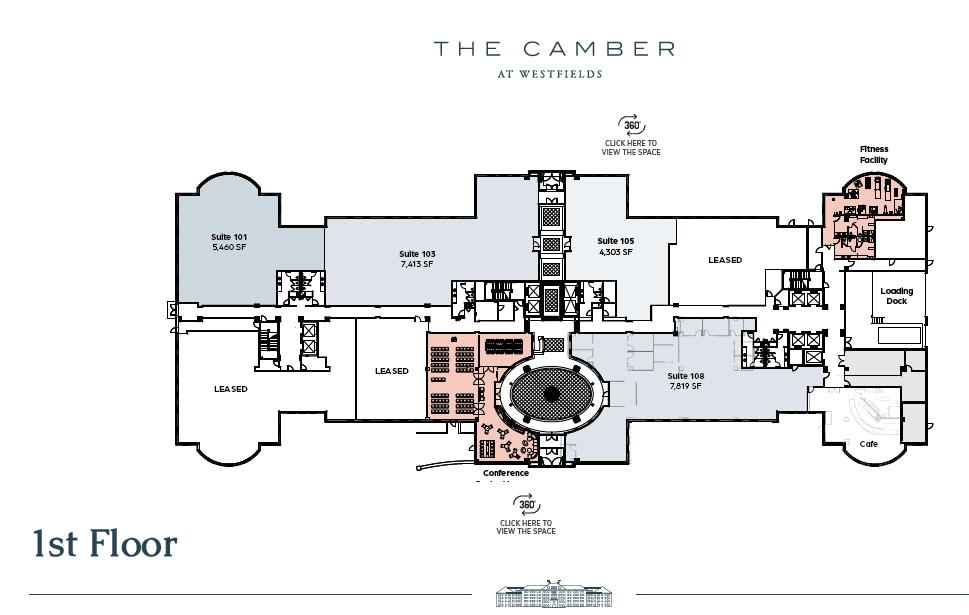 14501 George Carter Way, Chantilly, VA à louer Plan d’étage– Image 1 sur 3