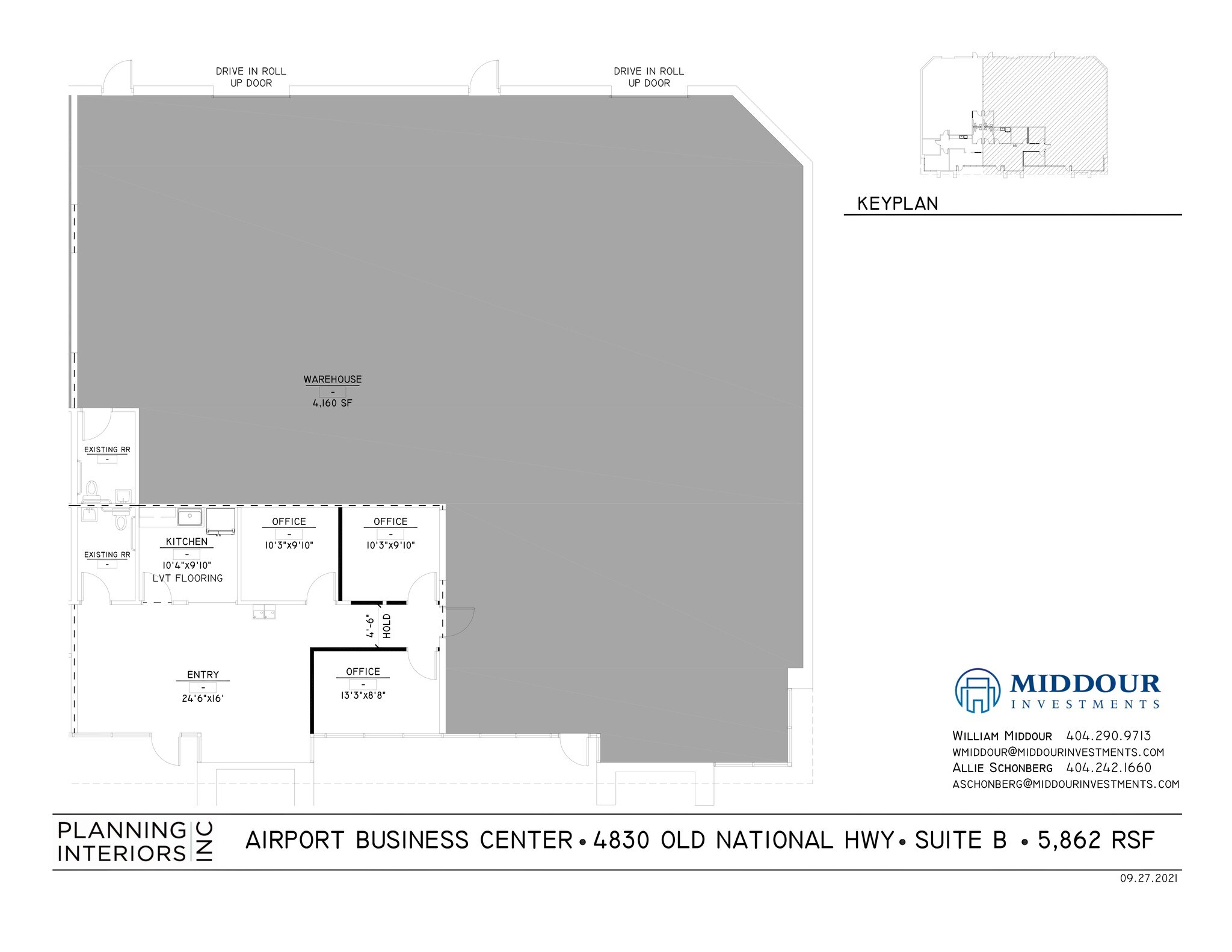 4810-4820 Old National Hwy, Atlanta, GA à louer Plan de site– Image 1 sur 1