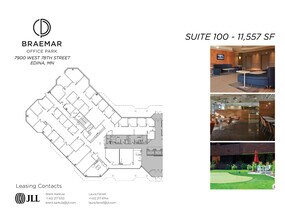 7900 W 78th St, Edina, MN à louer Plan d’étage– Image 1 sur 1