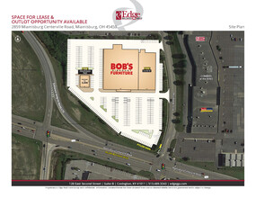 2859-2875 Miamisburg Centerville Rd, Miamisburg, OH à louer Plan de site– Image 2 sur 7