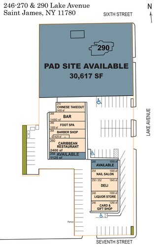 Plus de détails pour 246-270 Lake Ave, Saint James, NY - Local commercial à louer