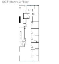 103 Fifth Ave, New York, NY à louer Plan d’étage– Image 1 sur 1