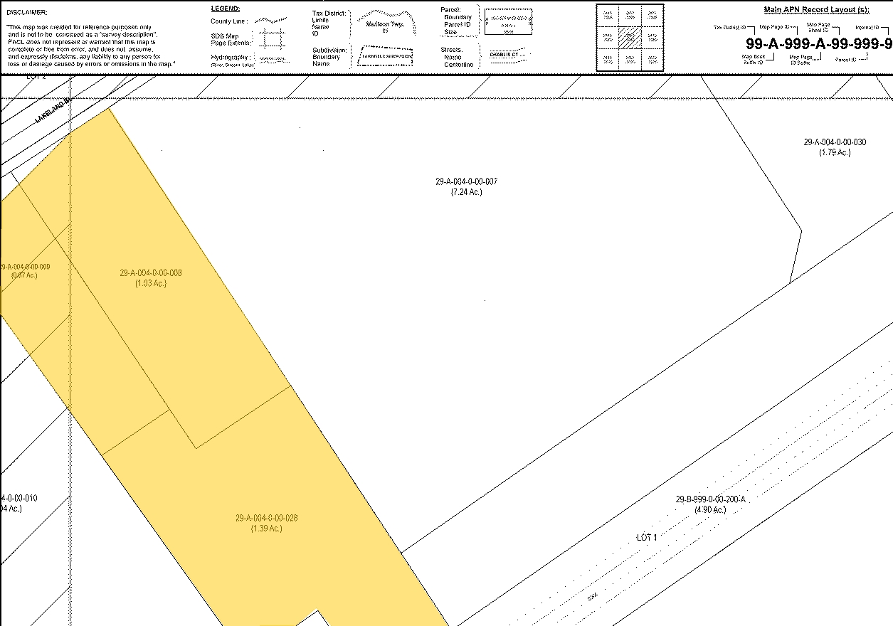 28960 Lakeland Blvd, Wickliffe, OH à louer Plan cadastral– Image 1 sur 2