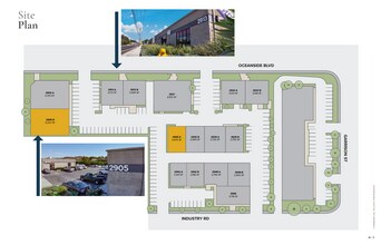 2942 Industry St, Oceanside, CA à louer Plan d’étage– Image 1 sur 1