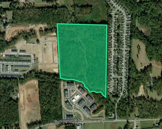 Plus de détails pour 7243 Burlington Rd, Whitsett, NC - Terrain à vendre