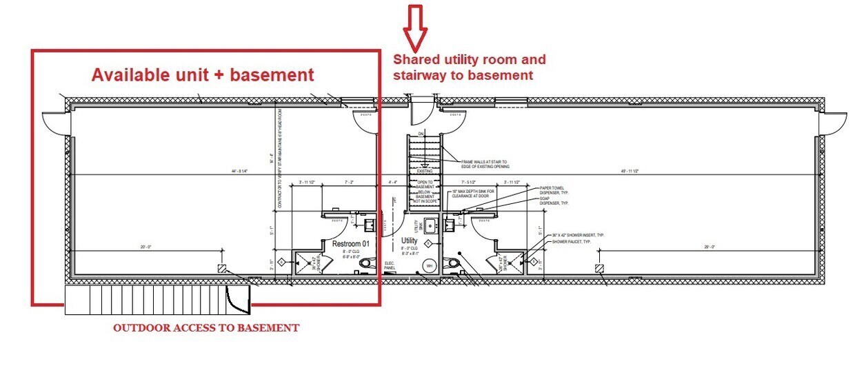 2185-2187 S Sheridan Blvd, Denver, CO à louer Plan d’étage– Image 1 sur 1