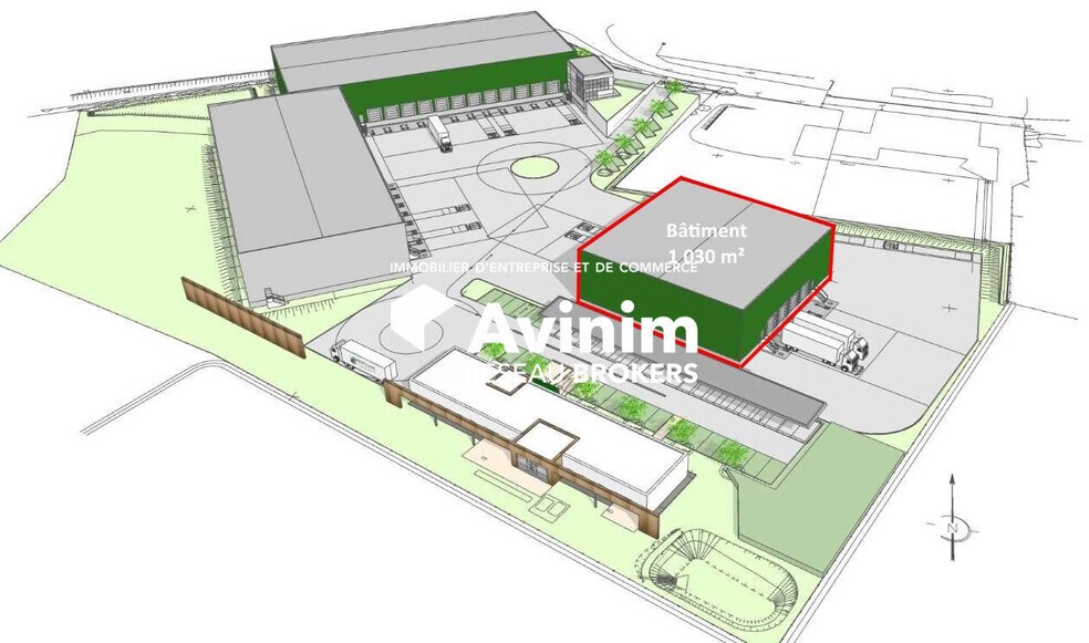 Terrain dans La Roche Sur Yon à vendre - Plan de site – Image 1 sur 2