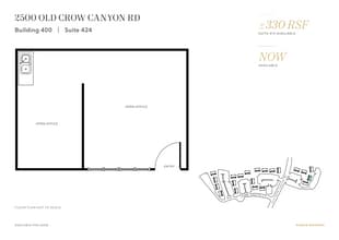 3 Crow Canyon Ct, San Ramon, CA à louer Plan d’étage– Image 1 sur 1
