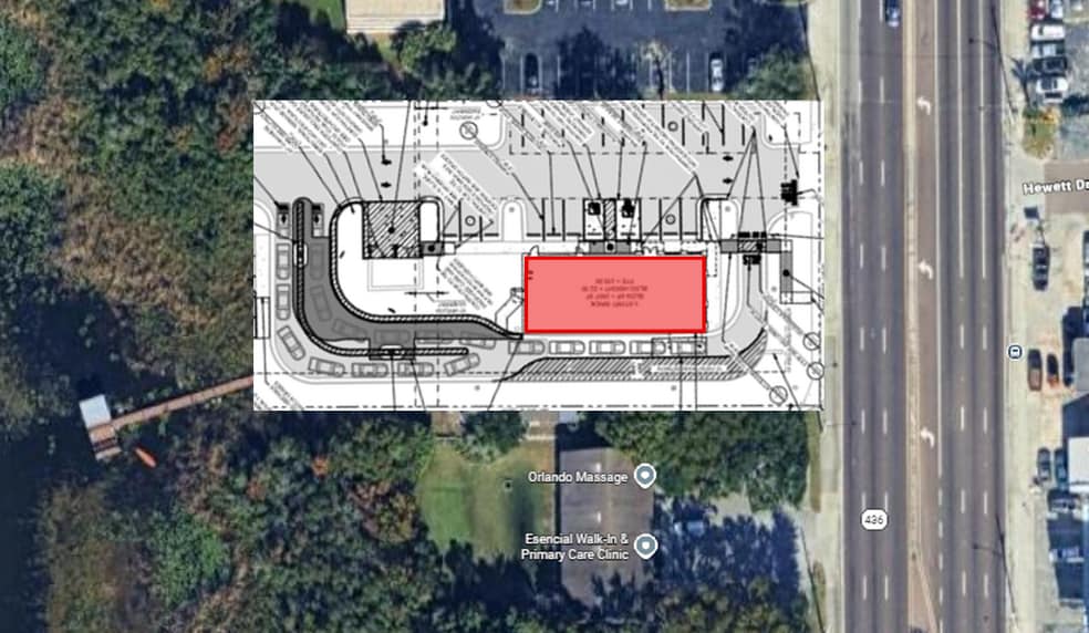 630 N Semoran Blvd, Orlando, FL à louer - Plan de site – Image 2 sur 2