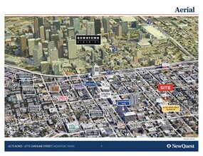 2775 Caroline St, Houston, TX - Vue aérienne  vue de carte