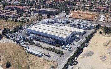 3 Avenue Du Général De Monsabert, Toulouse, HG - Vue aérienne  vue de carte