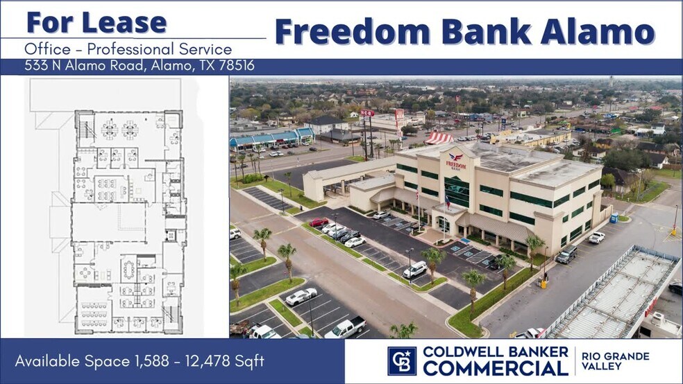 533 N Alamo Rd, Alamo, TX à louer - Vidéo sur l’annonce professionnelle – Image 1 sur 1