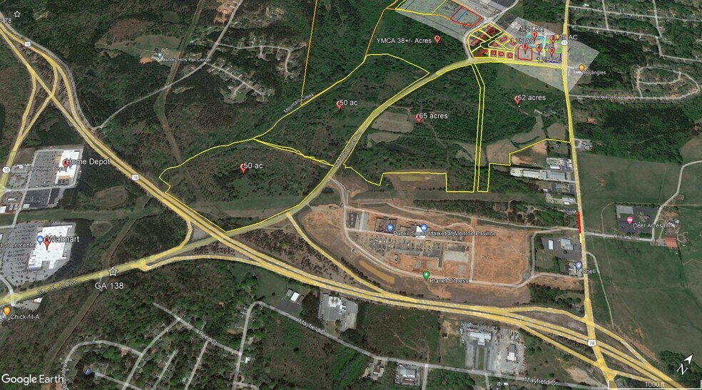GA Hwy 11 & GA Hwy 138, Monroe, GA à vendre - Aérien – Image 3 sur 6
