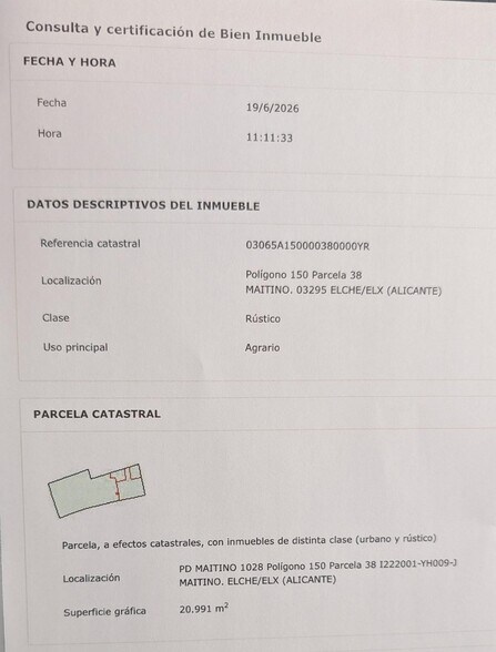 Maitino, Elche Pedanias, 1028, Alicante, Alicante à vendre - Photo de l’immeuble – Image 3 sur 10