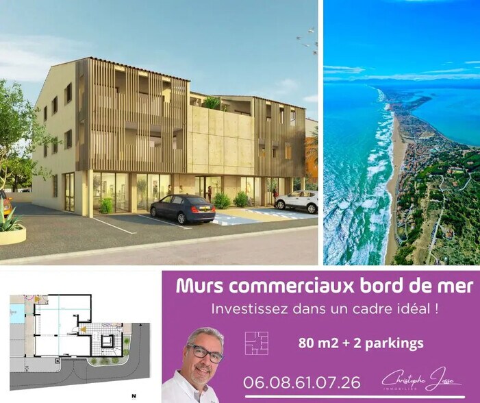 Local d'activités dans Leucate à vendre - Photo de l’immeuble – Image 1 sur 4