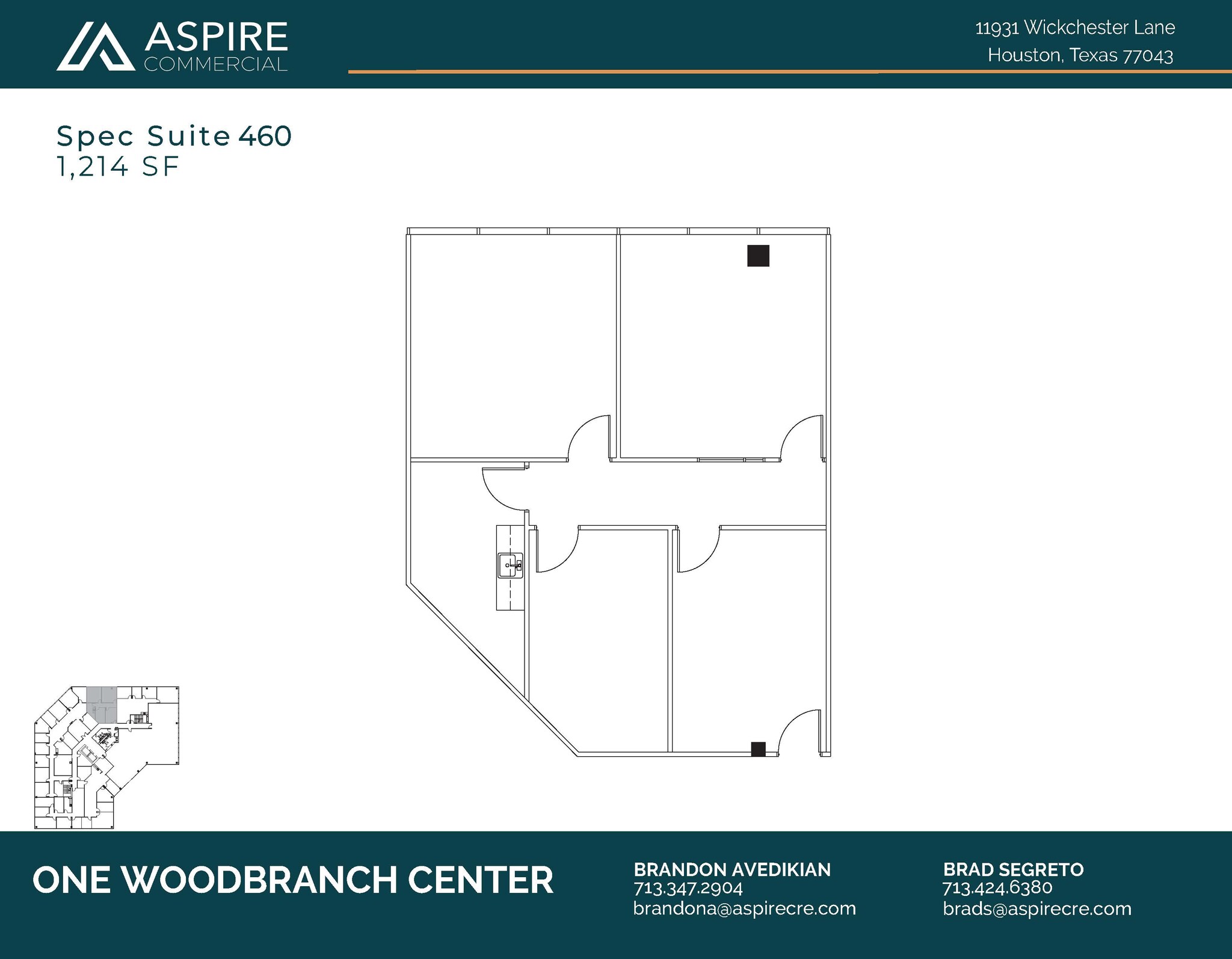 11931 Wickchester Ln, Houston, TX à louer Plan d’étage– Image 1 sur 1