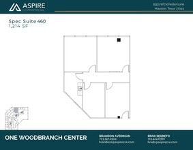 11931 Wickchester Ln, Houston, TX à louer Plan d’étage– Image 1 sur 1