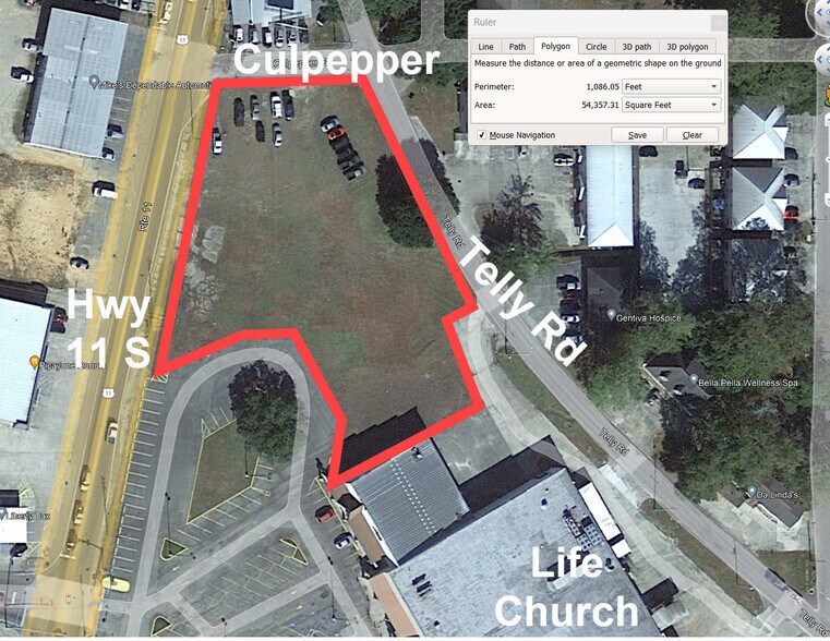 801 Highway 11 S, Picayune, MS à louer - Plan cadastral – Image 3 sur 3