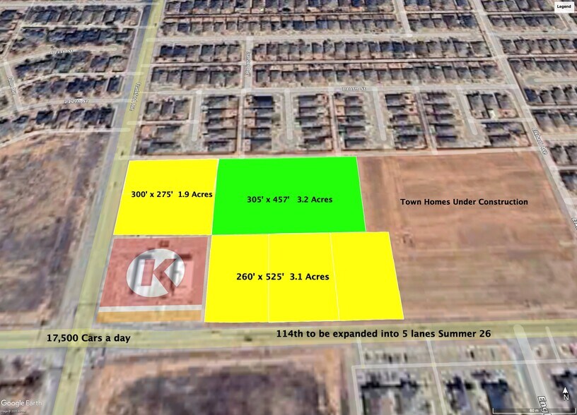 NEC of 114th & Frankford ave, Lubbock, TX à vendre - Photo principale – Image 1 sur 1