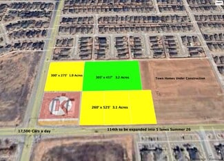 Plus de détails pour NEC of 114th & Frankford ave, Lubbock, TX - Terrain à vendre