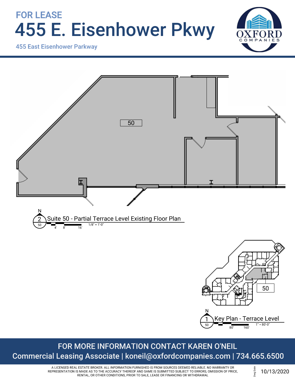 455 E Eisenhower Pky, Ann Arbor, MI à louer Plan d’étage– Image 1 sur 4