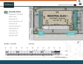 Industrial Dr, Stockton, CA à louer Plan d’étage– Image 1 sur 1
