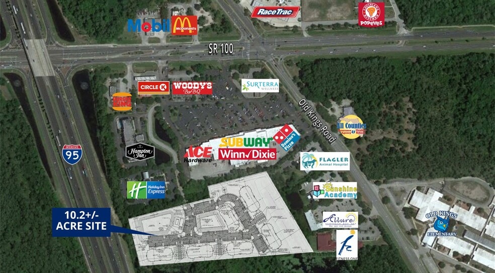 250 Flagler Plaza Dr, Palm Coast, FL à vendre - Aérien – Image 1 sur 2