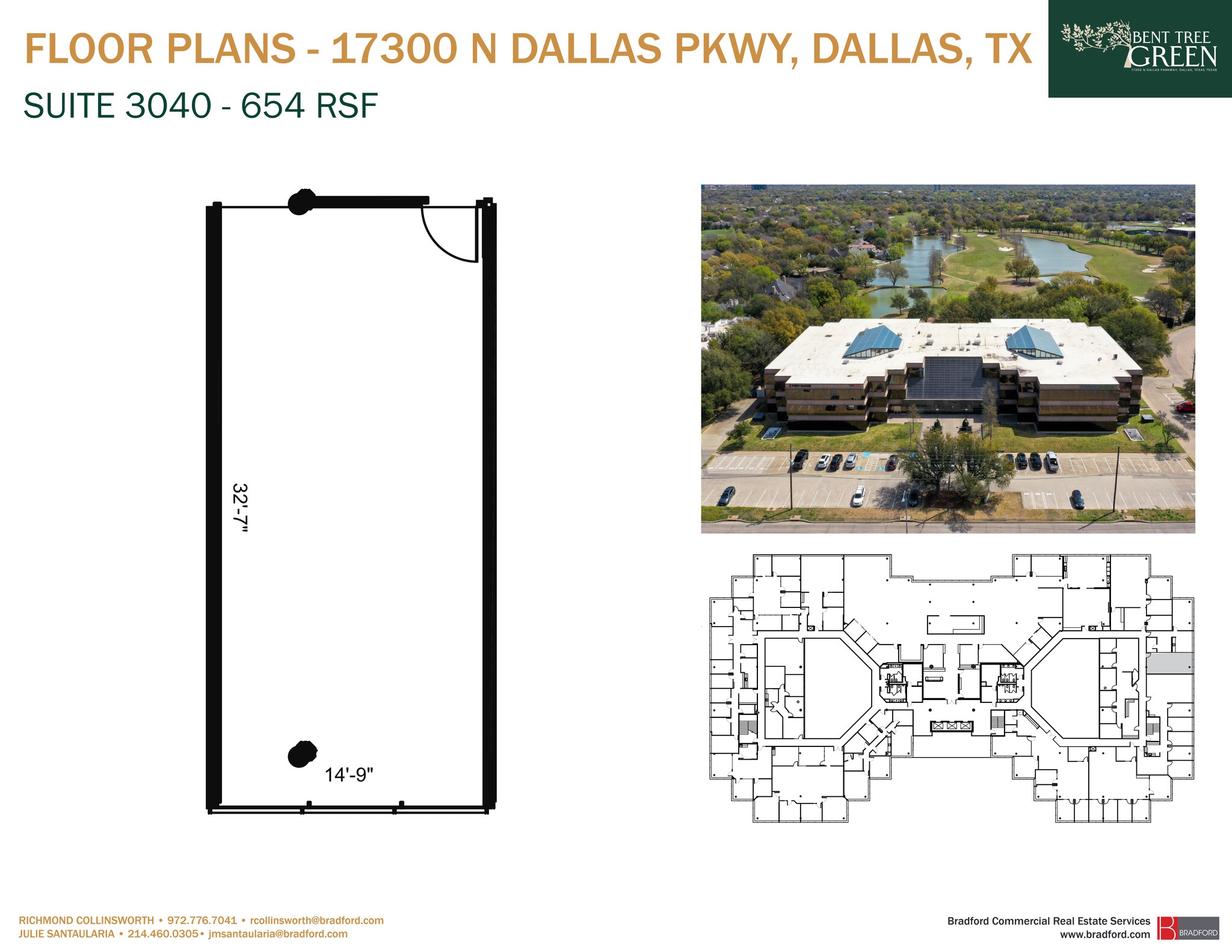 17300 N Dallas Pky, Dallas, TX à louer Plan de site– Image 1 sur 1