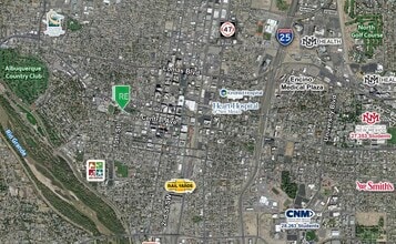 901 Park Ave SW, Albuquerque, NM - VUE AÉRIENNE vue de carte