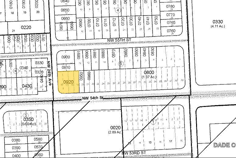 2381-2389 NW 54th St, Miami, FL à louer - Plan cadastral – Image 2 sur 36
