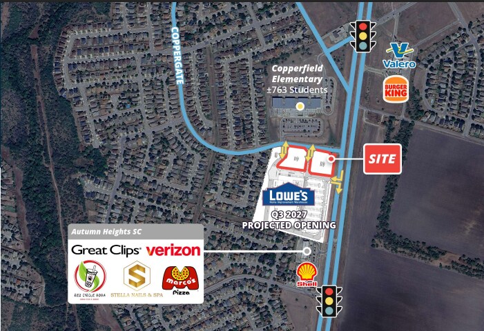 Lowe's Anchored Pad Sites, Converse, TX à vendre Photo principale– Image 1 sur 4