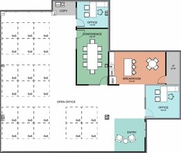 6501 Weston Pky, Cary, NC à louer Plan d’étage– Image 2 sur 2