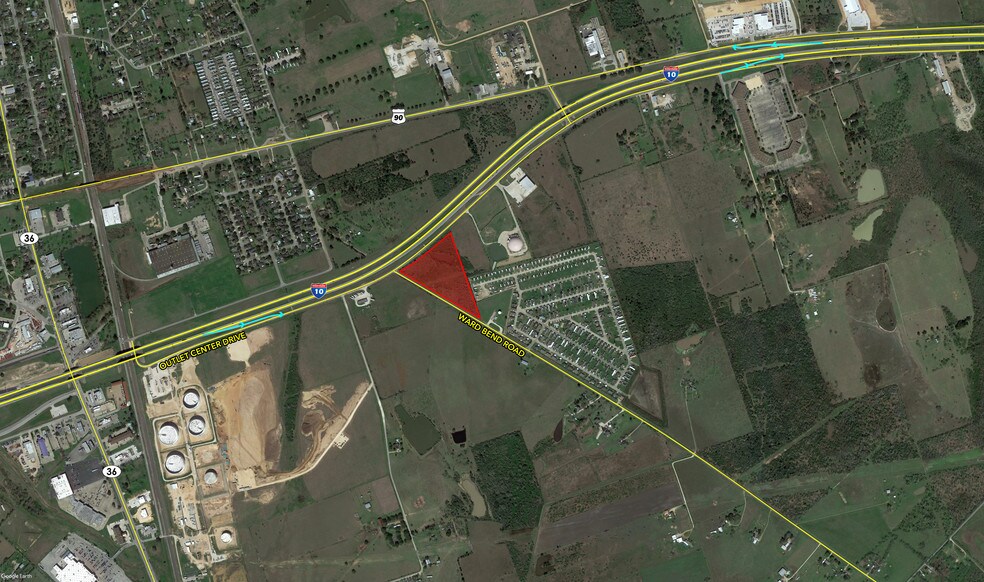 I-10 & Ward Bend Rd, Sealy, TX à vendre - Photo principale – Image 1 sur 3
