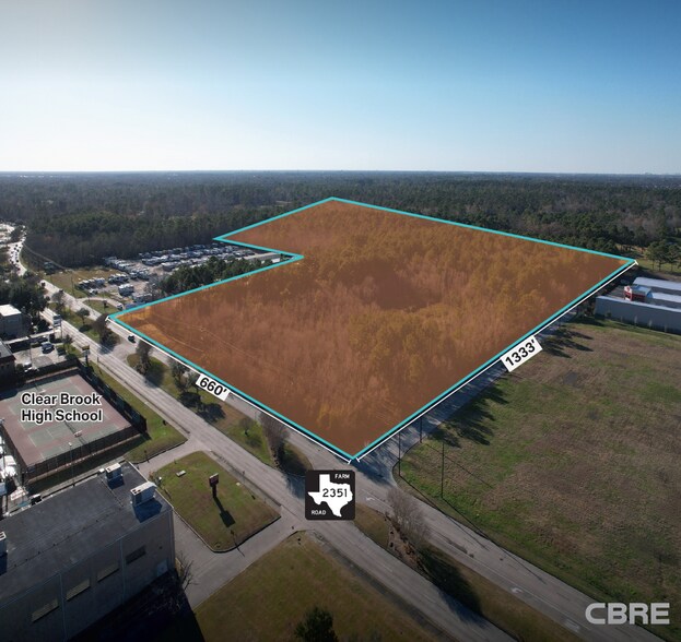 FM 2351 Rd, Friendswood, TX à vendre - Aérien – Image 1 sur 3
