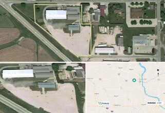 301 W Spruce St, Monona, IA - VUE AÉRIENNE  vue de carte - Image1