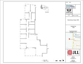 9040 Roswell Rd, Atlanta, GA à louer Plan d’étage– Image 2 sur 2