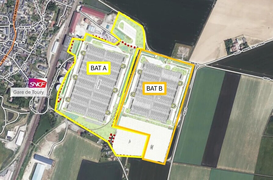 Industriel/Logistique dans Toury à louer - Photo de l’immeuble – Image 2 sur 5