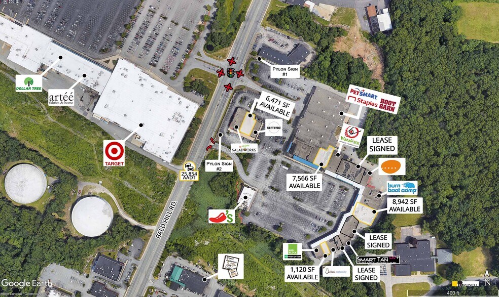 1276 Bald Hill Rd, Warwick, RI à louer - Photo de l’immeuble – Image 2 sur 9