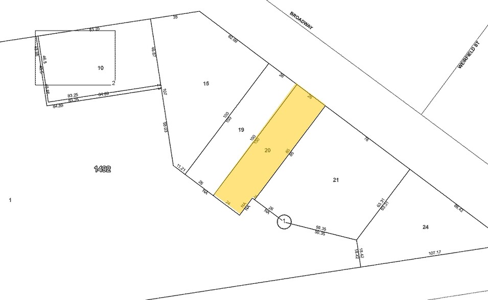 1546 Broadway, Brooklyn, NY à vendre - Plan cadastral – Image 3 sur 3