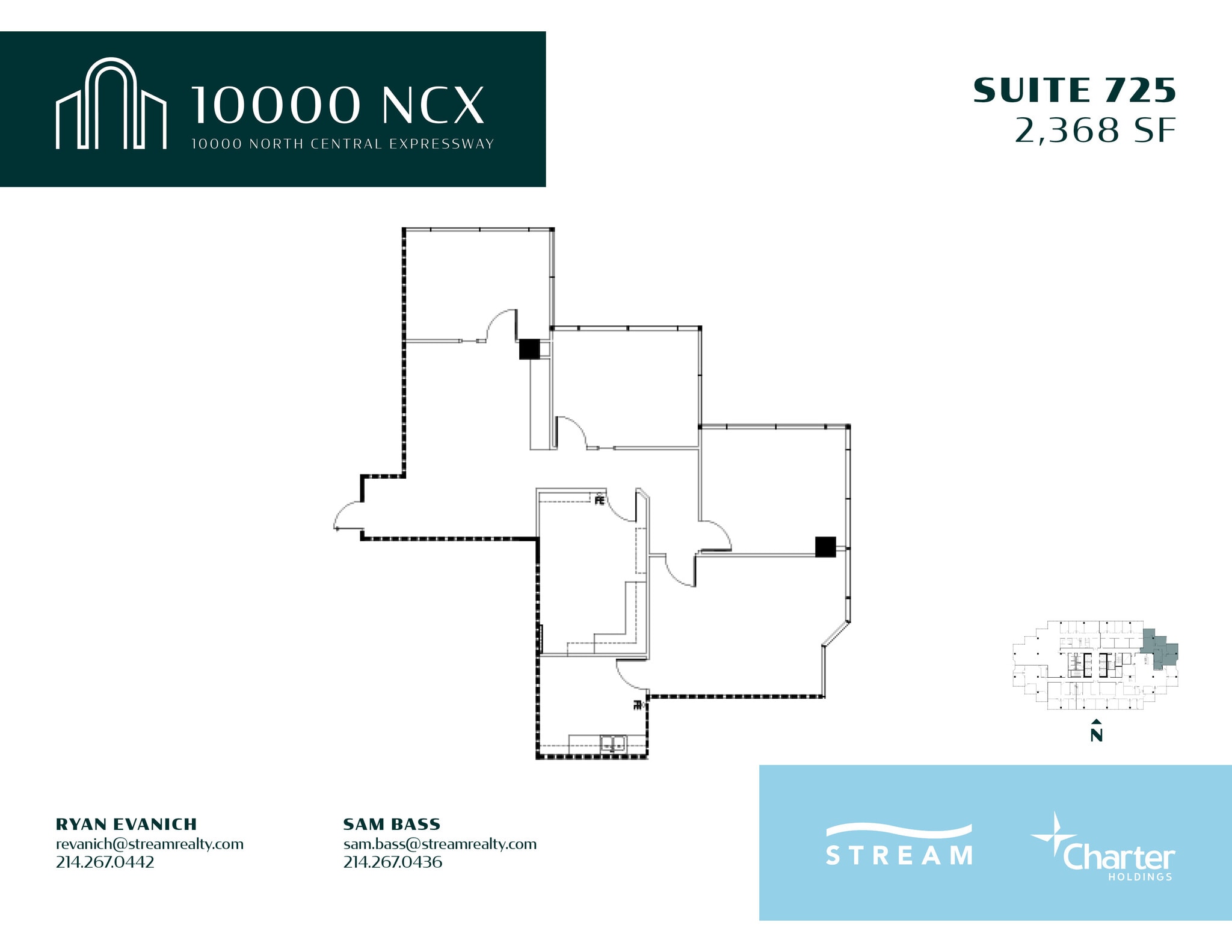 10000 N Central Expy, Dallas, TX à louer Plan d’étage– Image 1 sur 1