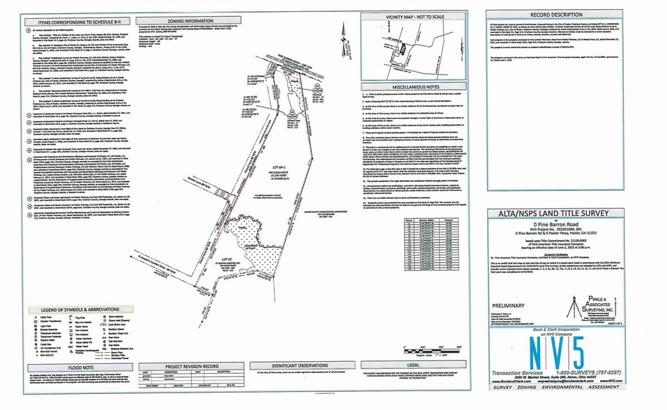 0 Pooler Pky, Pooler, GA à vendre - Plan de site – Image 2 sur 4