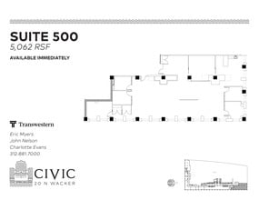 20 N Wacker Dr, Chicago, IL à louer Plan d’étage– Image 1 sur 1