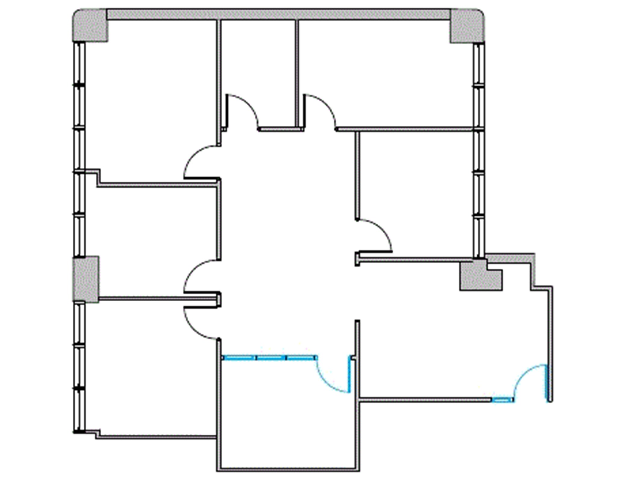 4100 Spring Valley Rd, Dallas, TX à louer Plan d’étage– Image 1 sur 1